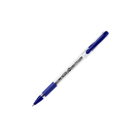 Scatola 30 penne sfera con cappuccio 0.5mm Gelocity Stic blu BICÂ®