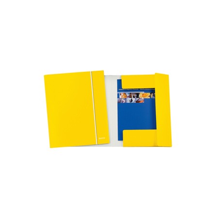 Cartellina c/elastico WOW giallo 25X35cm