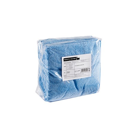 Pack 10 Panni microfibra 40x40cm azzurro Ultrega PERFETTO