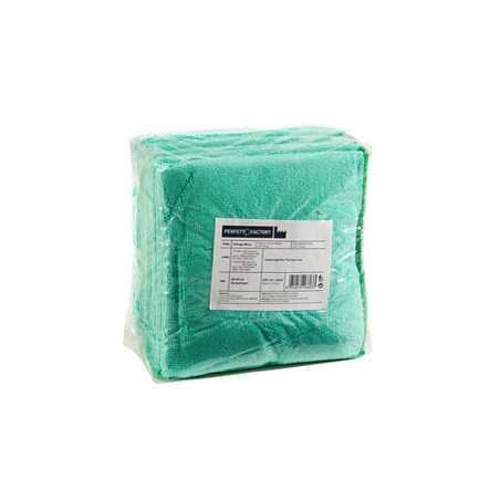 Pack 10 Panni microfibra 40x40cm verde Ultrega PERFETTO