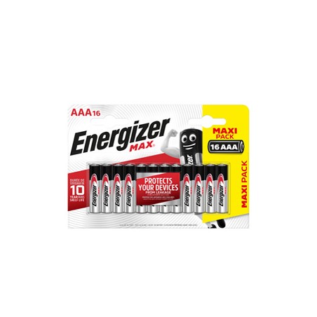 Blister 16 pile ministilo AA A - Energizer Max