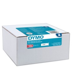 Value Pack 10 Nastri Dymo Tipo D1 (9mmX7mt) nero/bianco S0720680