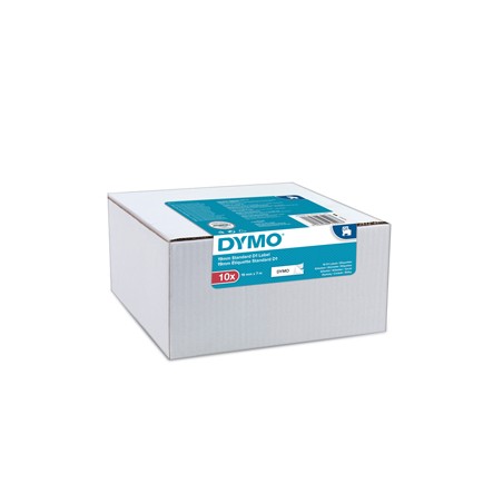 Value Pack 10 Nastri Dymo Tipo D1 (19mmX7mt) nero/bianco S0720830