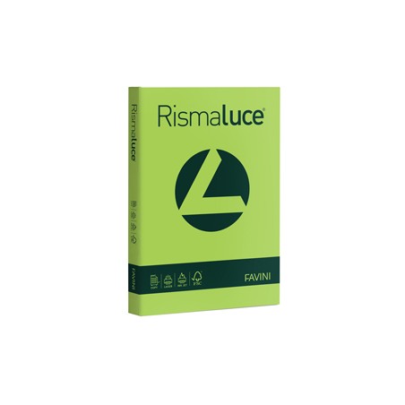 Carta RISMALUCE 200gr A4 125fg pistacchio 54 FAVINI