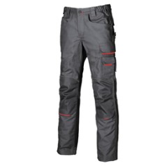 Pantaloni da lavoro invernali Free taglia 50 grigio U-Power