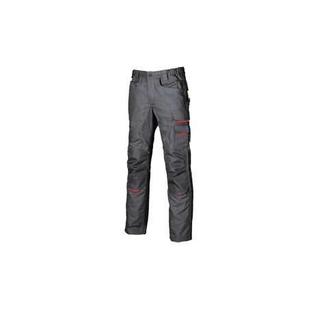 Pantaloni da lavoro invernali Free taglia 50 grigio U-Power