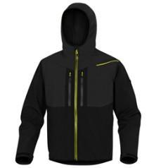 Giacca softshell Horten 2 Tg. M nero/giallo