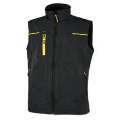 Gilet da lavoro Saturn nero/giallo Taglia XXL U-Power