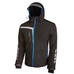 Giacca softshell Quick nero/blu Taglia XXL U-Power