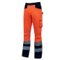 Pantalone invernale alta visibilitA' Beacon arancio fluo Taglia M U-Power