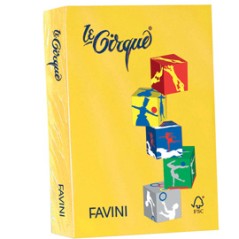 Carta LECIRQUE A4 160gr 250fg giallo zolfo 200 FAVINI