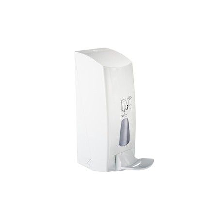 Dispenser a riempimento 1LT bianco con leva a gomito 855 MAR PLAST