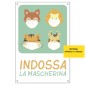 Etichetta autoadesiva 20x30cm "Indossa la mascherina" per bambini