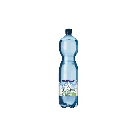 Acqua frizzante bottiglia 25 RPET 1,5L Levissima