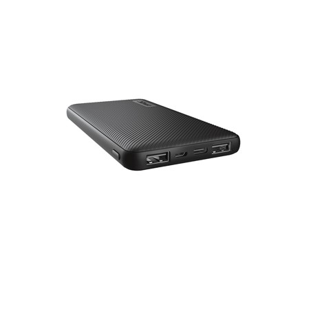 Powerbank ultrasottile da 10.000 mAh nero - Trust