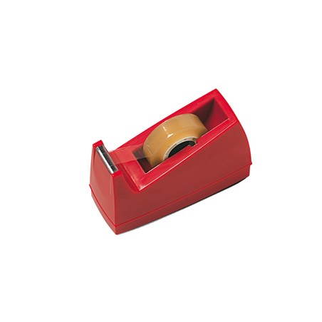 DISPENSER PER NASTRO ADESIVO 33MT ROSSO ART.72