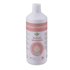 Sapone igienizzante mousse EcoFoam 1Lt per dispenser a schiuma