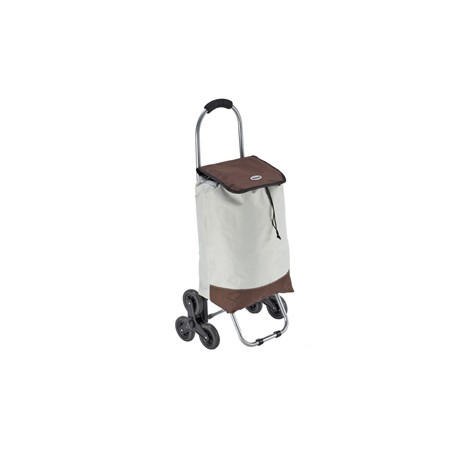 Trolley spesa Trio Beige 25lt King