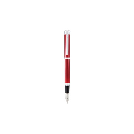 Penna stilografica Strata M fusto rosso Monteverde