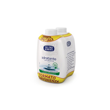 Ricarica bis 400ml sapone liquido Extra Idratante NEUTRO ROBERTS