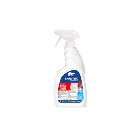 Detergente sgrassante clorinato trigger 750ml Sanitec