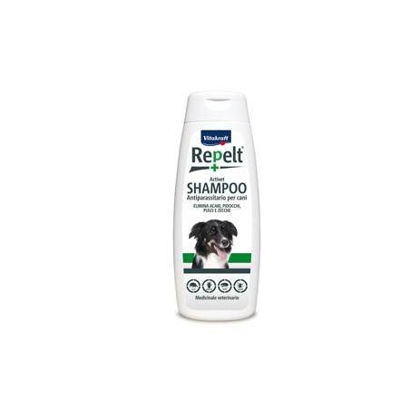 Shampoo antiparassitario per cani f.to 250ml - Repelt