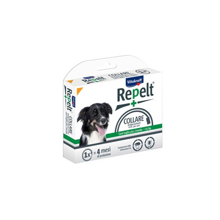 Collare antiparassitario per cani con peso fino a 25kg - Repelt