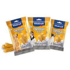 Confezione da 7 Snacks Dental 3in1 - misura M (cani10kg) F.to 180gr