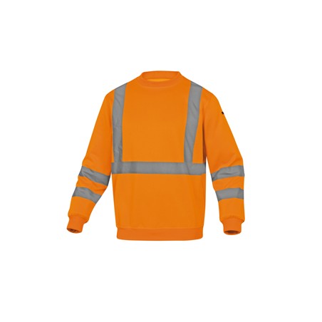 Felpa sportiva Astral alta visibilitA' Tg. XL arancio fluo