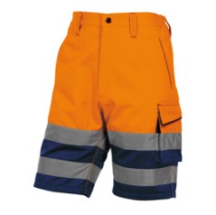 Bermuda da lavoro alta visibilitA' PHBE2 panostyle Tg. XXL arancio fluo