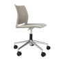 Seduta home/office Alpha APGT beige senza braccioli