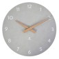 Orologio da parete Ã˜30cm grigio chiaro/legno HorMilena Alba