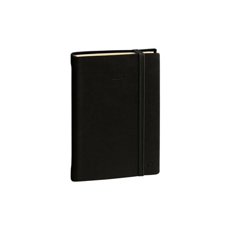 Agenda settimanale Affari Prestige ML 10x15cm Silk nero 2024 Quo Vadis