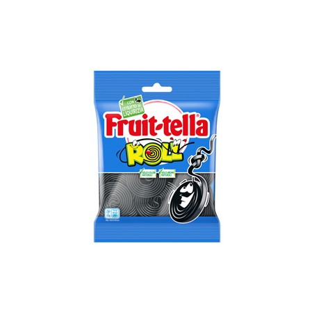 Caramelle gommose Fruit-tella Liquirizie Roll f.to pocket 90gr