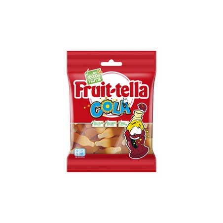 Caramelle gommose Fruit-tella Cola f.to pocket 90gr