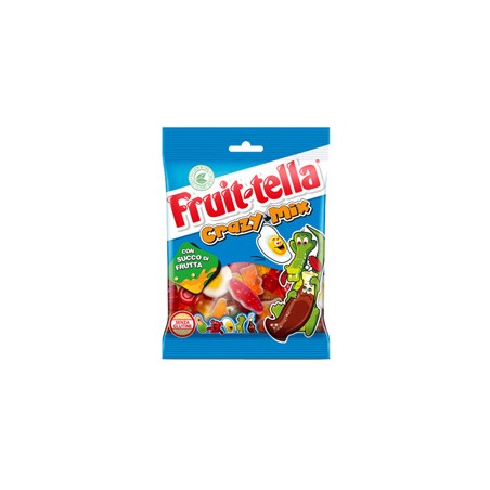 Caramelle gommose Fruit-tella Crazy Mix f.to 175gr