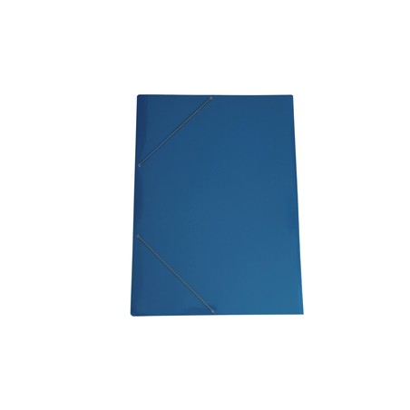 Cartella con elastico 70x100cm Azzurro in cartoncino plast. 71LD