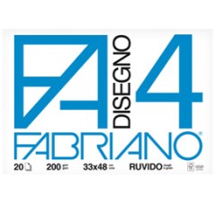 ALBUM FABRIANO4 (33X48CM) 200GR 20FG RUVIDO