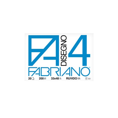 ALBUM FABRIANO4 (33X48CM) 200GR 20FG RUVIDO