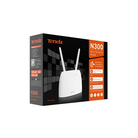 Router Wi-Fi 4G LTE N300 Cat.4 Funzione Volte Tenda