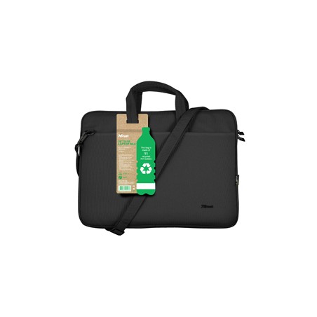 Borsa ecocompatibile per notebook da 16" Bologna - nero Trust