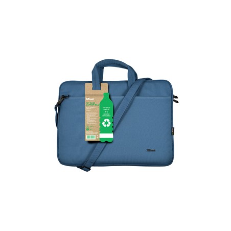 Borsa ecocompatibile per notebook da 16" Bologna - blu Trust