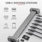 Docking station multiporta USB-C 10-in-1 Dalyx Trust