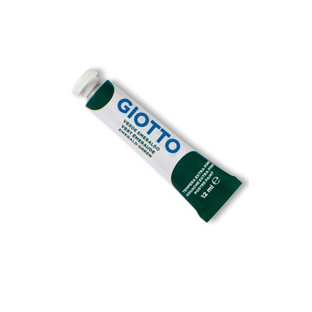 TEMPERA GIOTTO TUBO 4 (12ML) VERDE SMERALDO 14