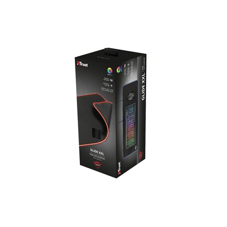 Tappetino da gioco per mouse XXL con illuminazione RGB Trust