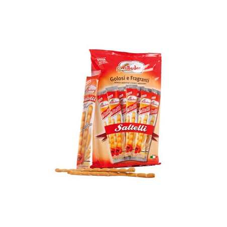 Grissini Saltelli multipack 240gr (18 monoporzioni) Valledoro