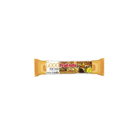 Barretta di frutta secca anacardi e ginger 36gr Good For You Fruitella