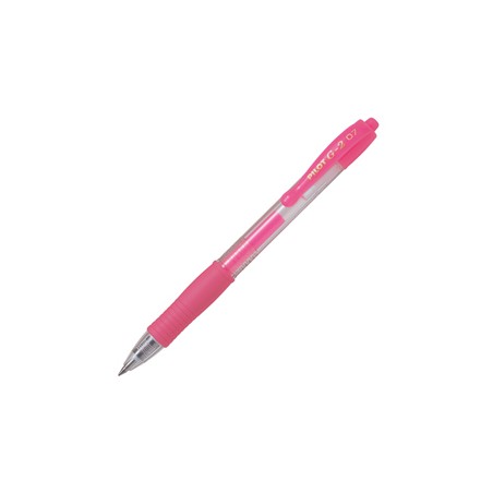 Roller gel scatto G-2 0,7mm neon pink Pilot