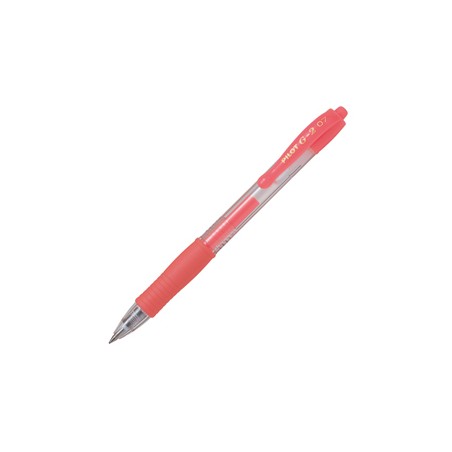 Roller gel scatto G-2 0,7mm neon red Pilot