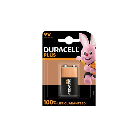 Blister 1 pila MN1604 Duracell PLUS 100 - TRANSISTOR 9V